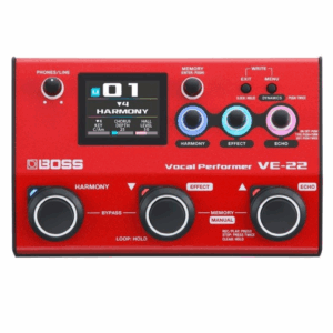 Boss VE-22 Vocal Effects and Looper Pedal