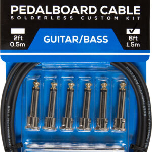Boss BCK-6 Solderless Pedalboard Cable Kit