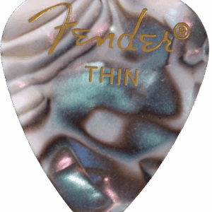 Fender 351 Shape Premium Thin Celluloid Guitar Pick