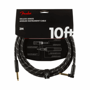 Fender Deluxe 10' Instrument Angled Cable Tweed