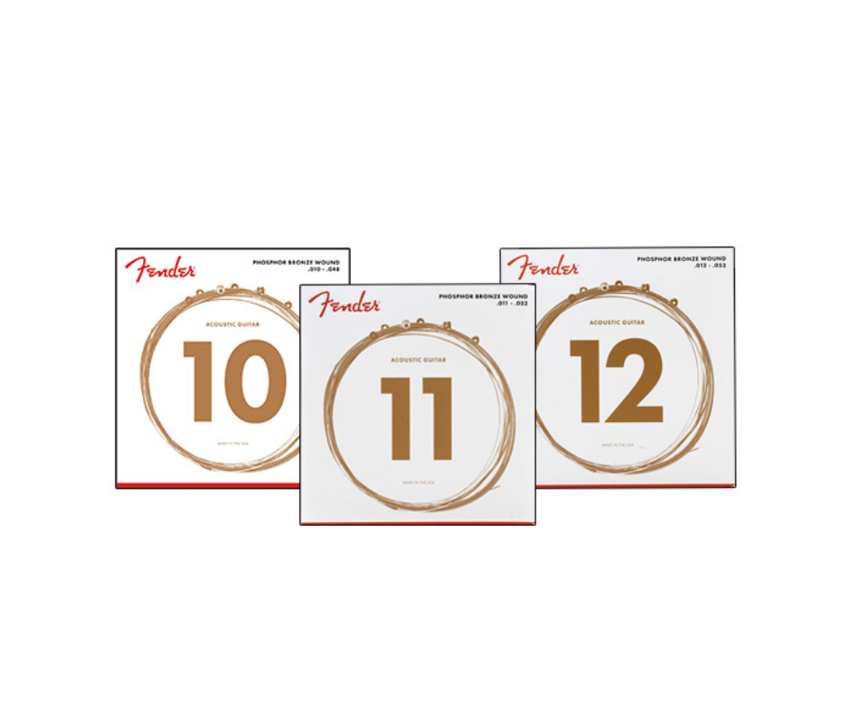Fender Phosphor Bronze Acoustic Strings 1 Fender Phosphor Bronze Acoustic Strings