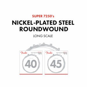 Fender Super 7250's Nickel Plated Bass Strings
