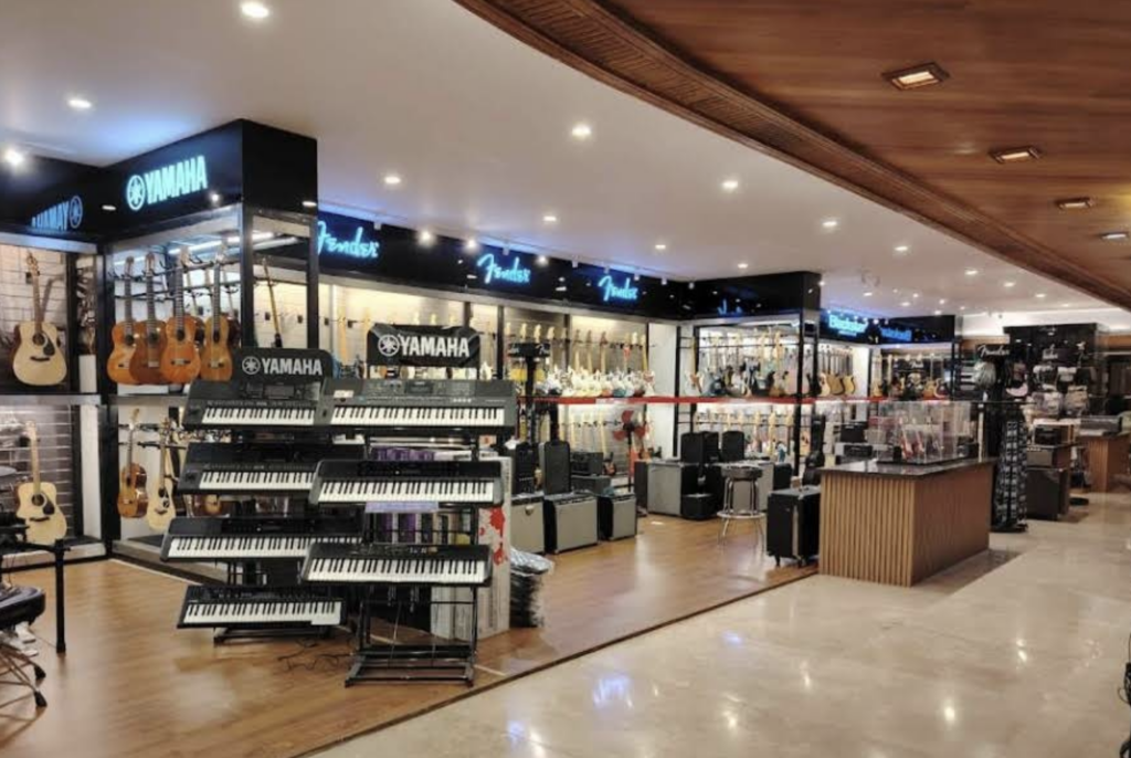 Yupangco Music Philippines musical instruments and professional audio showroom
